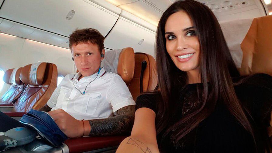 Павел Мамаев и его жена Алана