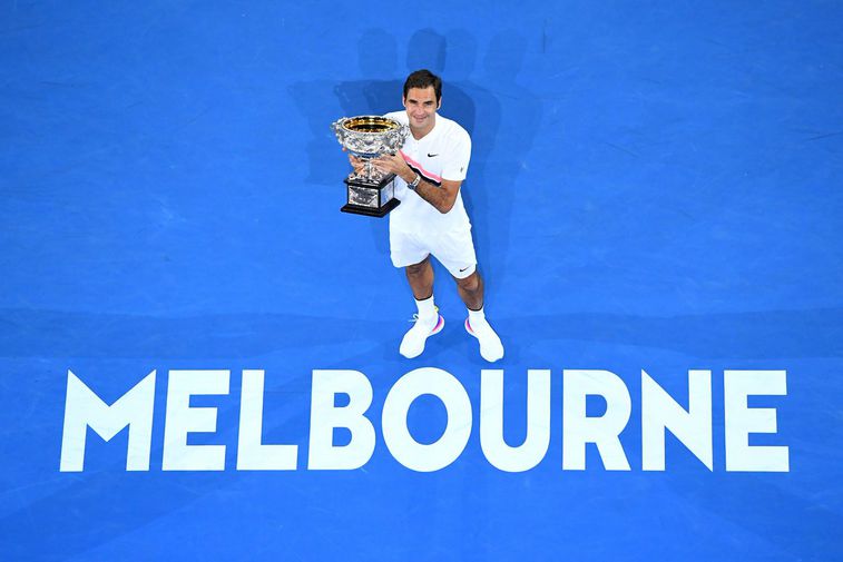 Роджер Федерер -- победитель Australian Open -- 2018