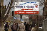Корреспондент «Газеты» об обстановке в Крыму за два дня до референдума