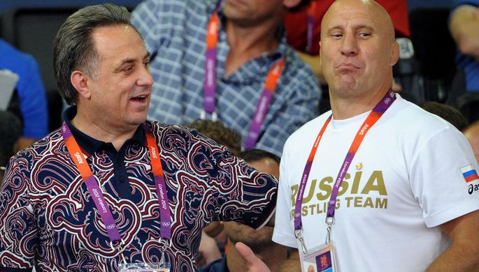 Виталий Мутко и Михаил Мамиашвили