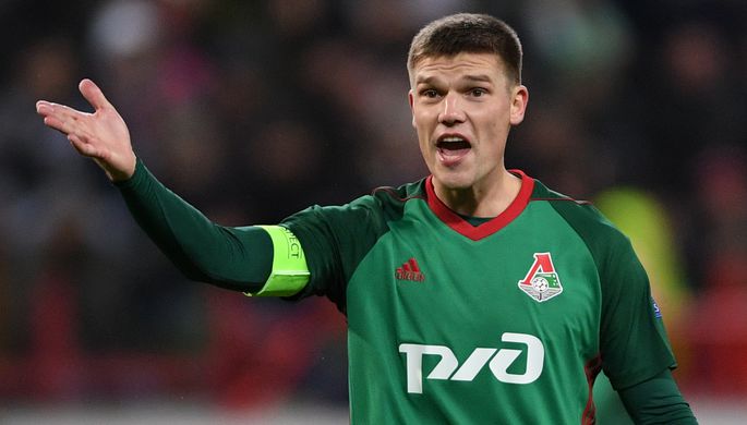 Футболист «Локомотива» Игорь Денисов