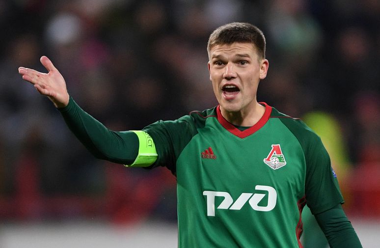Футболист "Локомотива" Игорь Денисов