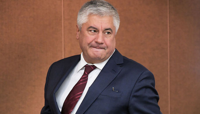 Министр внутренних дел Владимир Колокольцев