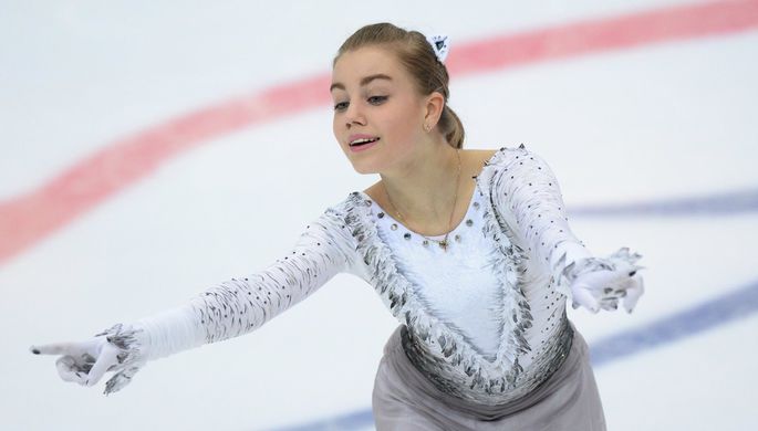 Российская фигуристка Алиса Федичкина