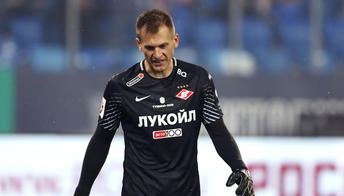 Вратарь «Спартака» Артем Ребров