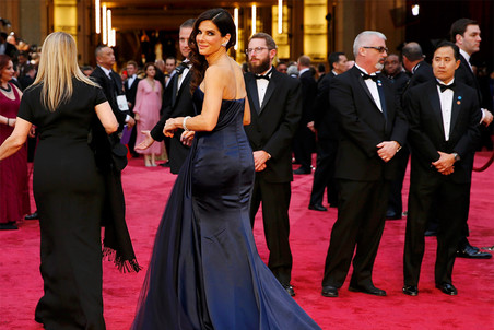 Актриса Сандра Буллок перед началом церемонии вручения премии «Оскар»