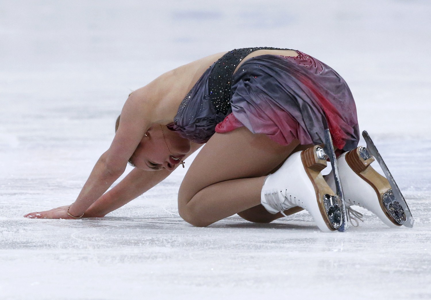 Figure skating upskirt