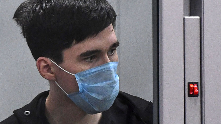  Ильназ Галявиев в зале заседаний Советского районного суда Казани, 12 мая 2021 года 