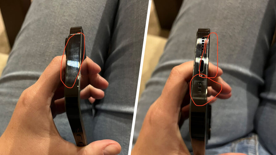 Владельцы iPhone 14 Pro пожаловались на появление странных пятен на рамке смартфона