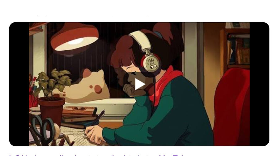 На YouTube-канале Lofi Girl с расслабляющей музыкой вышло видео с секретным посланием