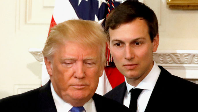 Дональд Трамп и Джаред Кушнер