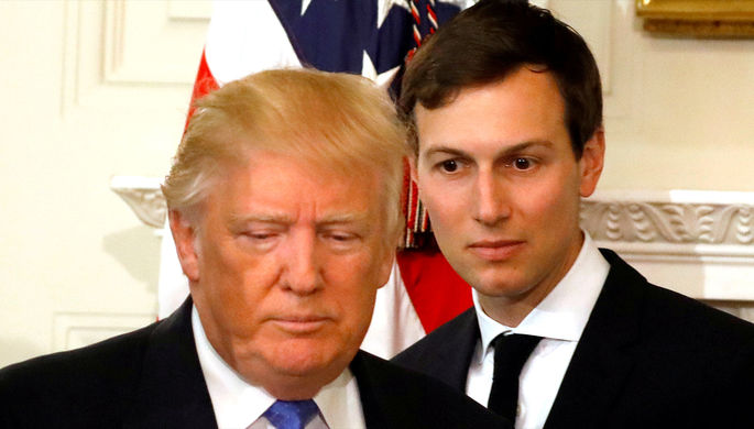 Дональд Трамп и Джаред Кушнер