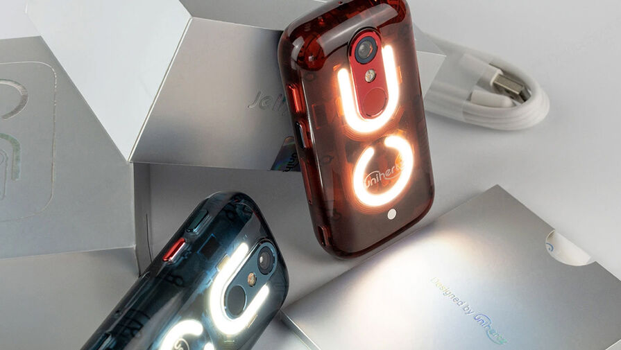 Компания Unihertz выпустила прозрачный и компактный смартфон Jelly Star с подсветкой
