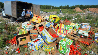 Уничтожения санкционных продуктов