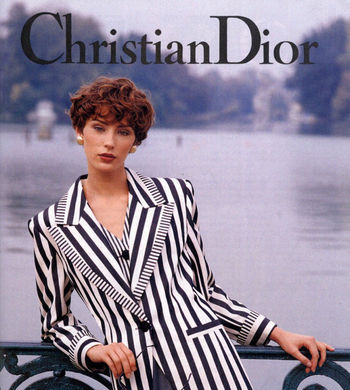 Ольга Пантюшенкова в рекламе Christian Dior