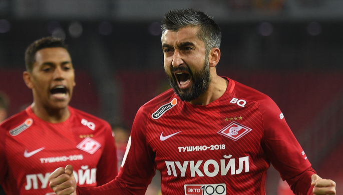 Александр Самедов открыл счет в игре «Спартак» — «Урал»
