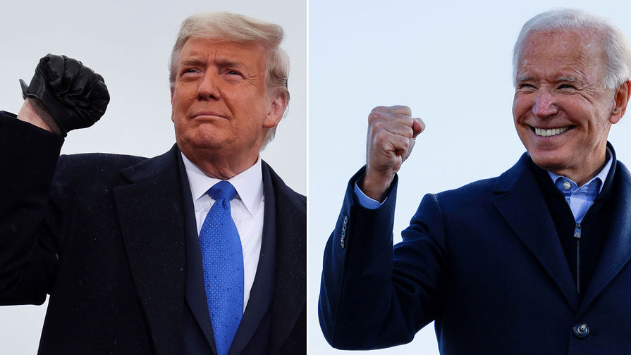 Дональд Трамп и Джо Байден
