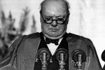 Уинстон Черчилль произносит знаменитую Фултонскую речь, 5 марта 1946 года
