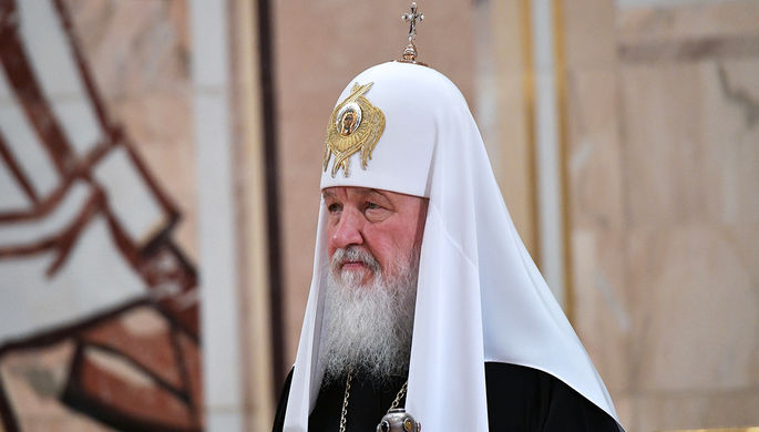 Патриарх Московский и всея Руси Кирилл на заседании Архиерейского собора Русской православной церкви...