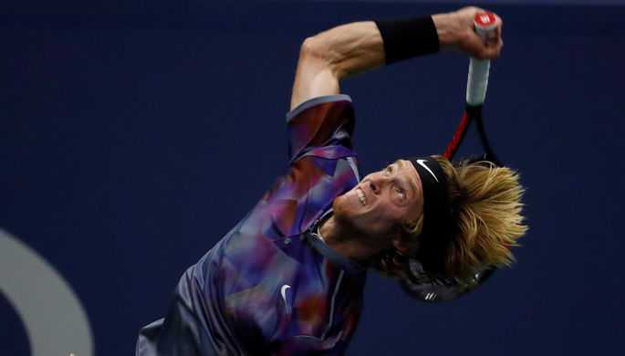 Российский герой US Open Андрей Рублев проиграл свой поединок первого дня в пяти сетах