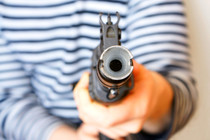 Kidnapped businessman frees himself, shoots kidnappers with their assault rifle