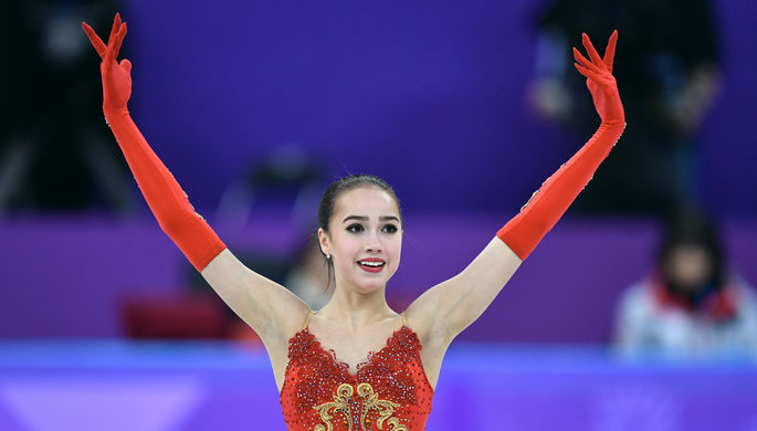 Российская фигуристка Алина Загитова взяла золото в соревновании одиночниц на Олимпиаде-2018