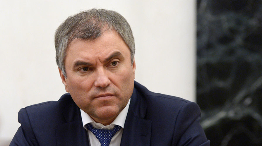 Председатель Государственной Думы РФ Вячеслав Володин