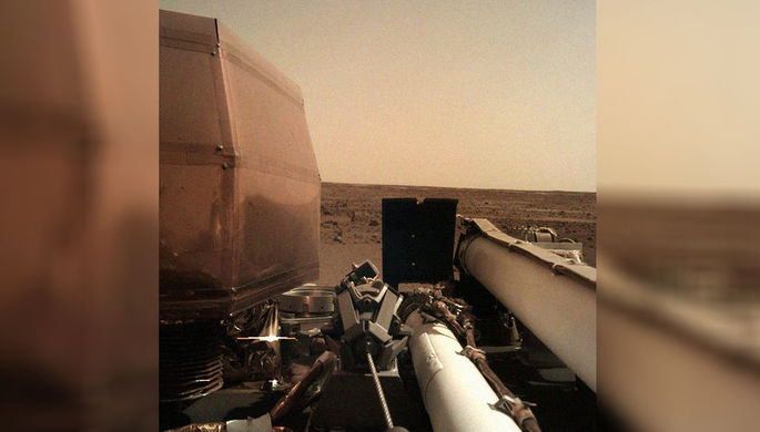 InSight впервые пробурил поверхность Марса |