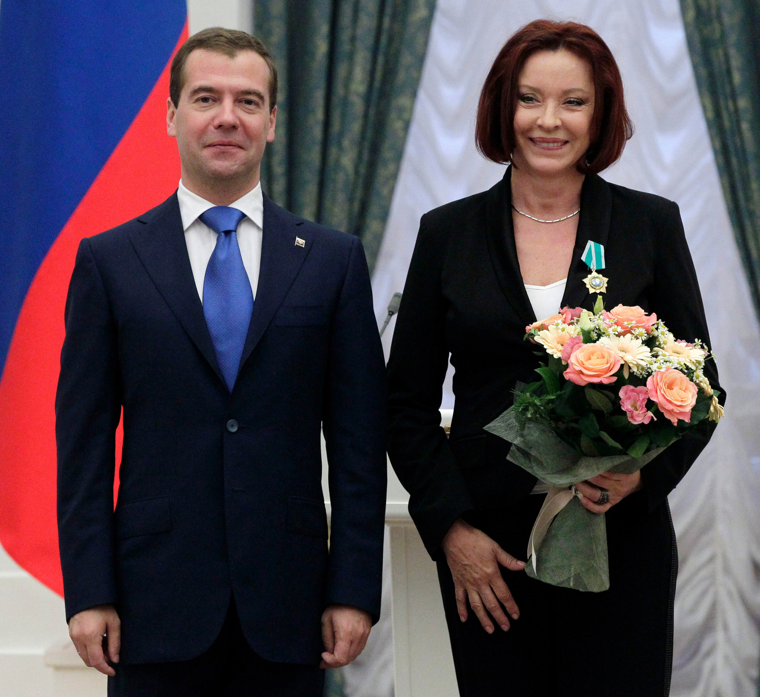 В 2011 Медведев и Терешкова