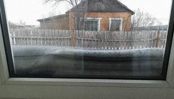 В кузбассе выпал черный снег, 16 февраля 2019 года