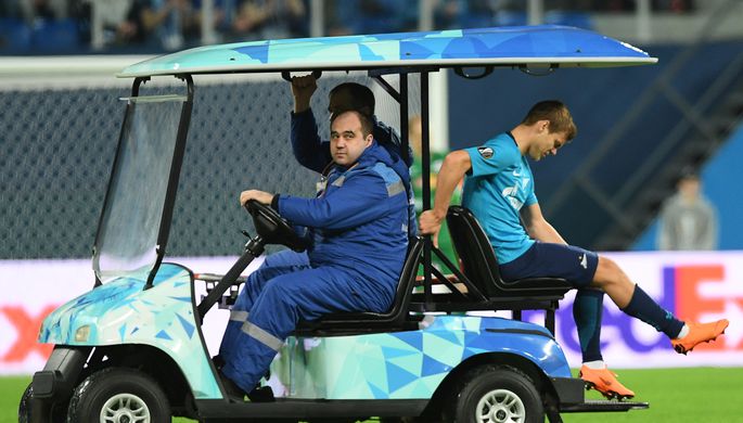 Александр Кокорин получил травму в матче с «Лейпцигом»