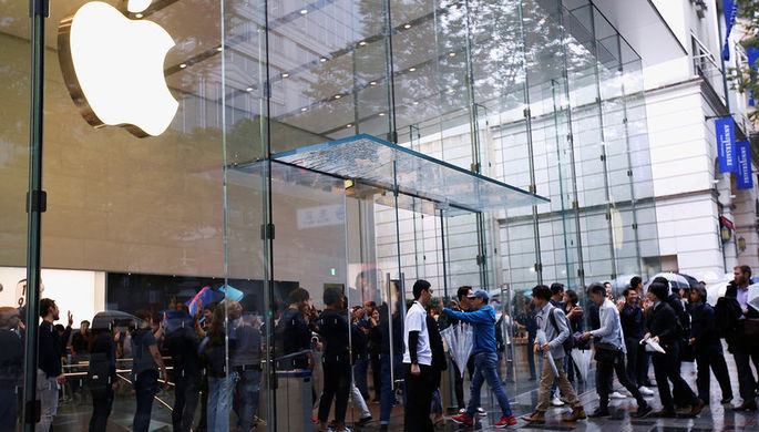Старт продаж новых iPhone в Токио, 21 сентября 2018 года