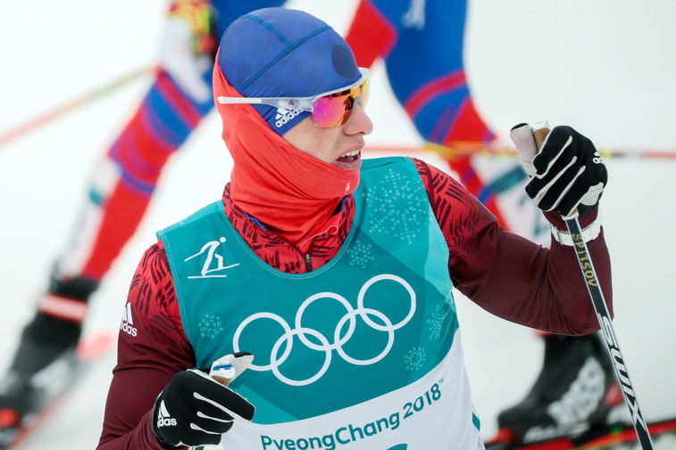 Российский лыжник Денис Спицов