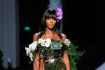 Наоми Кэмпбелл на показе Jean Paul Gaultier, 2015