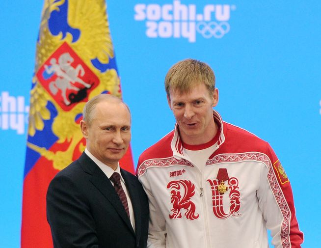Владимир Путин и Александр Зубков