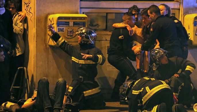 Пострадавший шокирован взрывом в Париже
