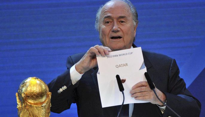 Бывший президент ФИФА Зепп Блаттер