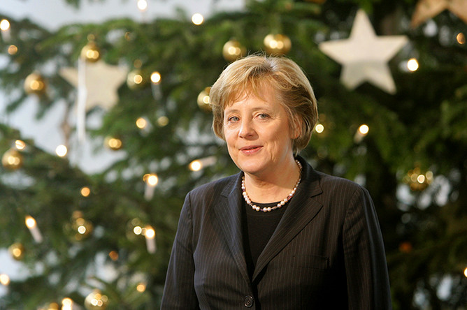 Новогоднее Поздравление Ангелы Меркель