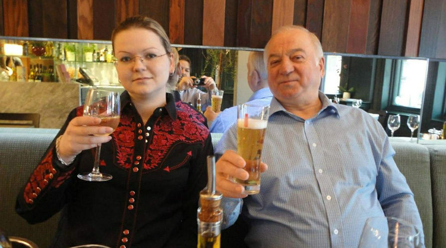 Сергей Скрипаль с дочерью Юлией