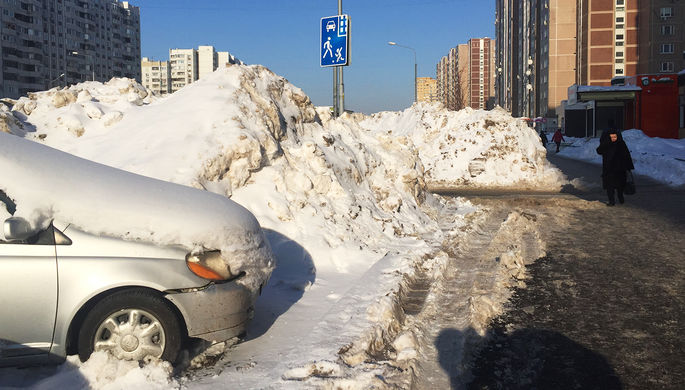 Ситуация на московских улицах, 13 февраля 2018 года