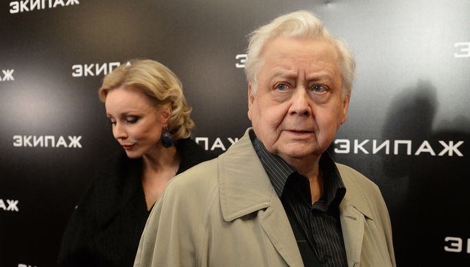 Олег Табаков и его супруга Марина Зудина
