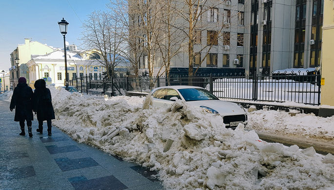 Ситуация на московских улицах, 13 февраля 2018 года