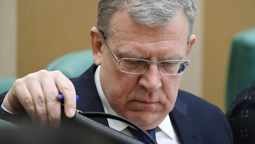  Председатель Счетной палаты РФ Алексей Кудрин на заседании Совета Федерации РФ 