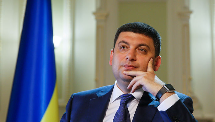 Премьер-министр Украины Владимир Гройсман