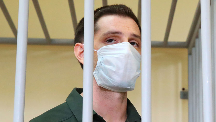  Гражданин США Тревор Рид, обвиняемый в нападении на полицейского в Москве в августе 2019 года 