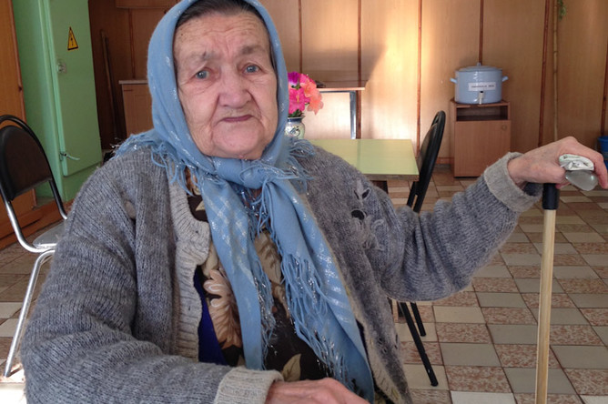 Бабушка Алиса из ПСУ в Епифани