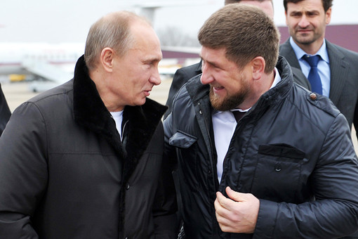 Владимир Путин и Рамзан Кадыров