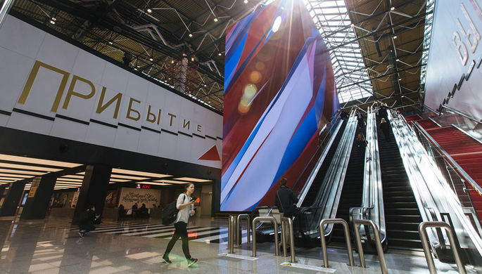 Новый терминал B аэропорта Шереметьево в день презентации, 1 июня 2018 года