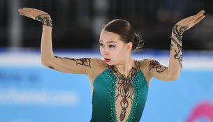 Фигуристка Ксения Синицына
