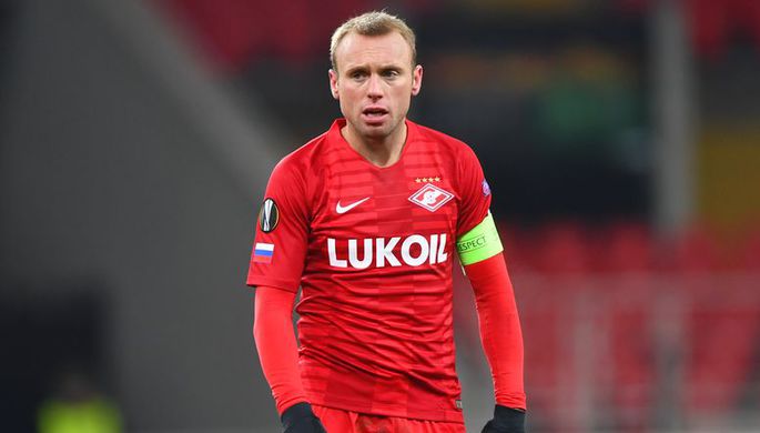 Денис Глушаков в составе «Спартака»